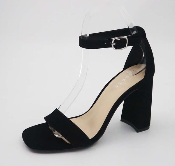 Black Block Heels - Cousin Couture