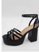 Black Platform Heel