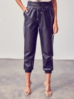 Leather Joggers (4 Colors)