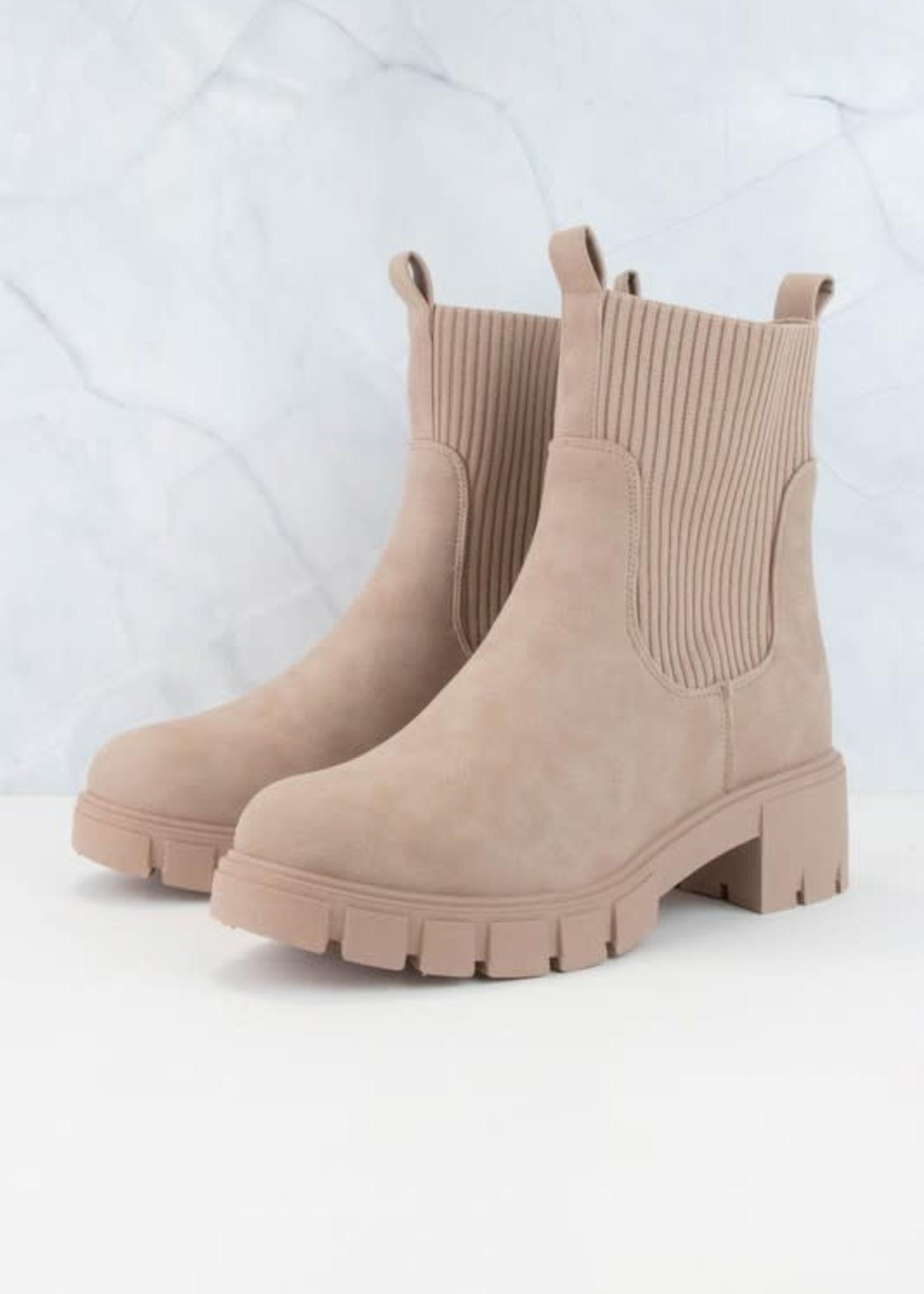 Right Now Taupe Boot