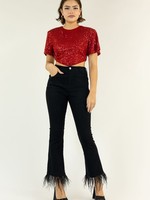 Red Party Top