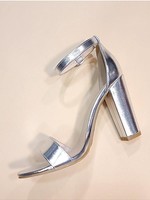 Time To Party Silver Heels