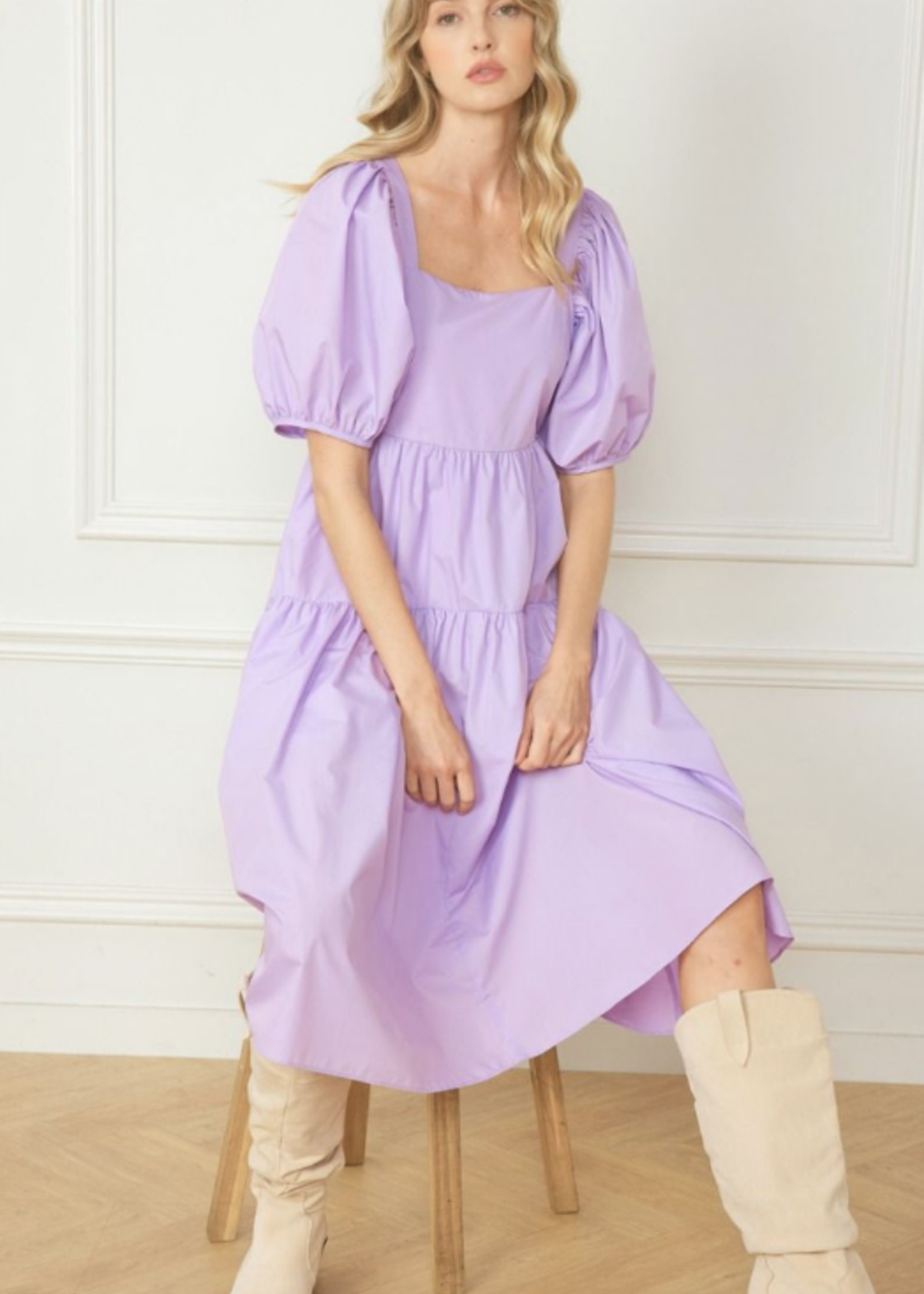 Spring With It Midi Dress (2 Colors)