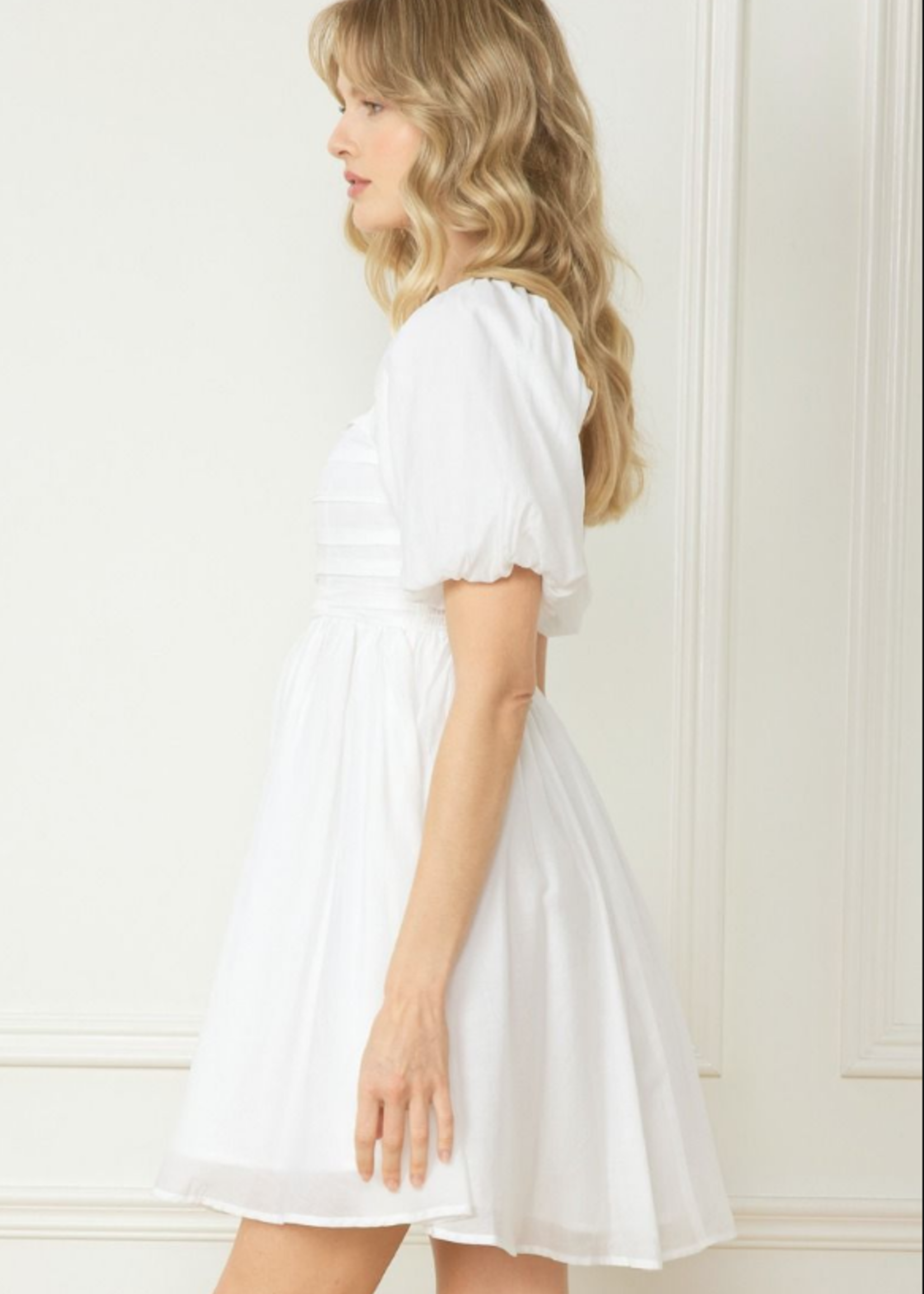 White On Dress