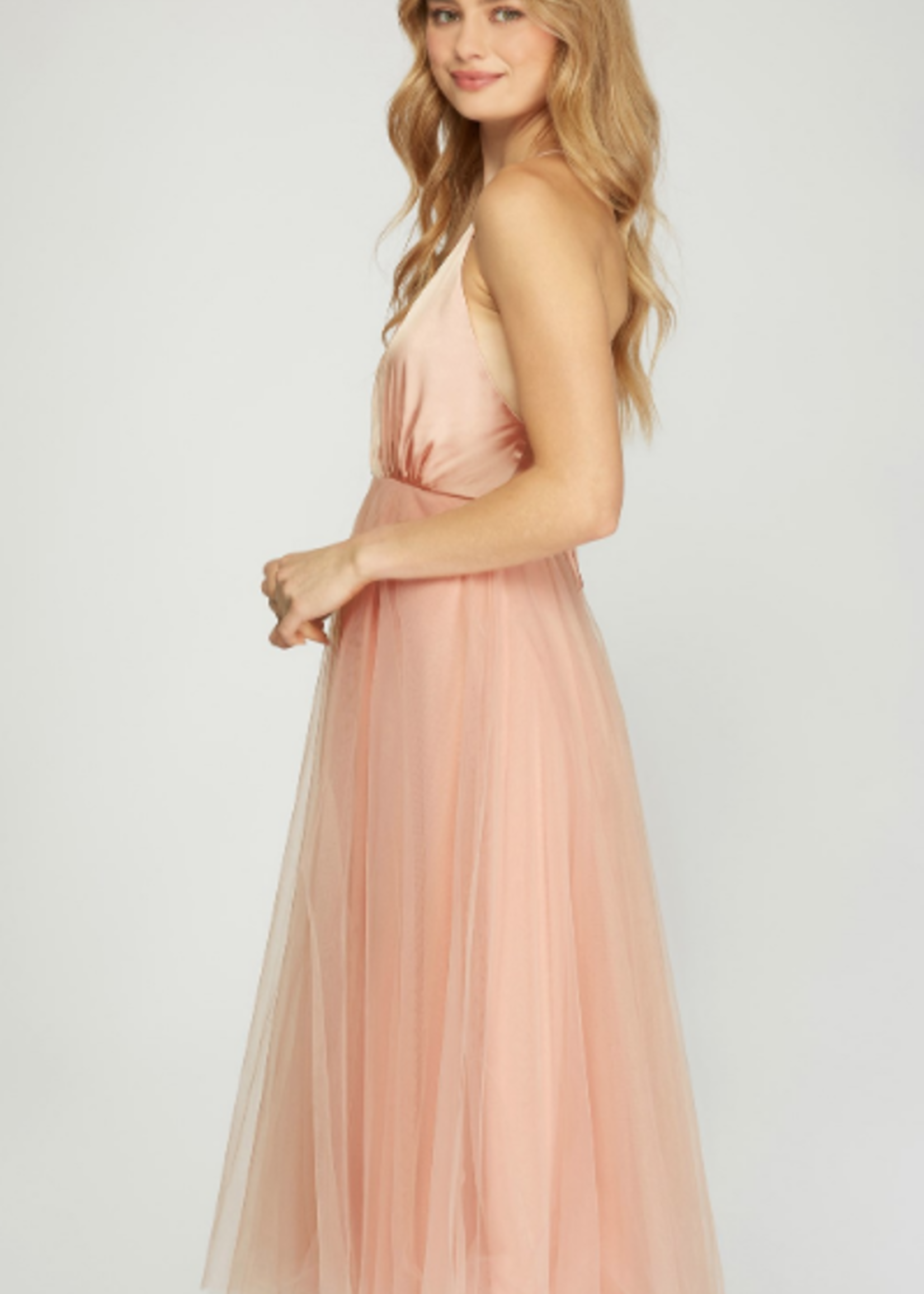 Blush Baby Tulle Dress