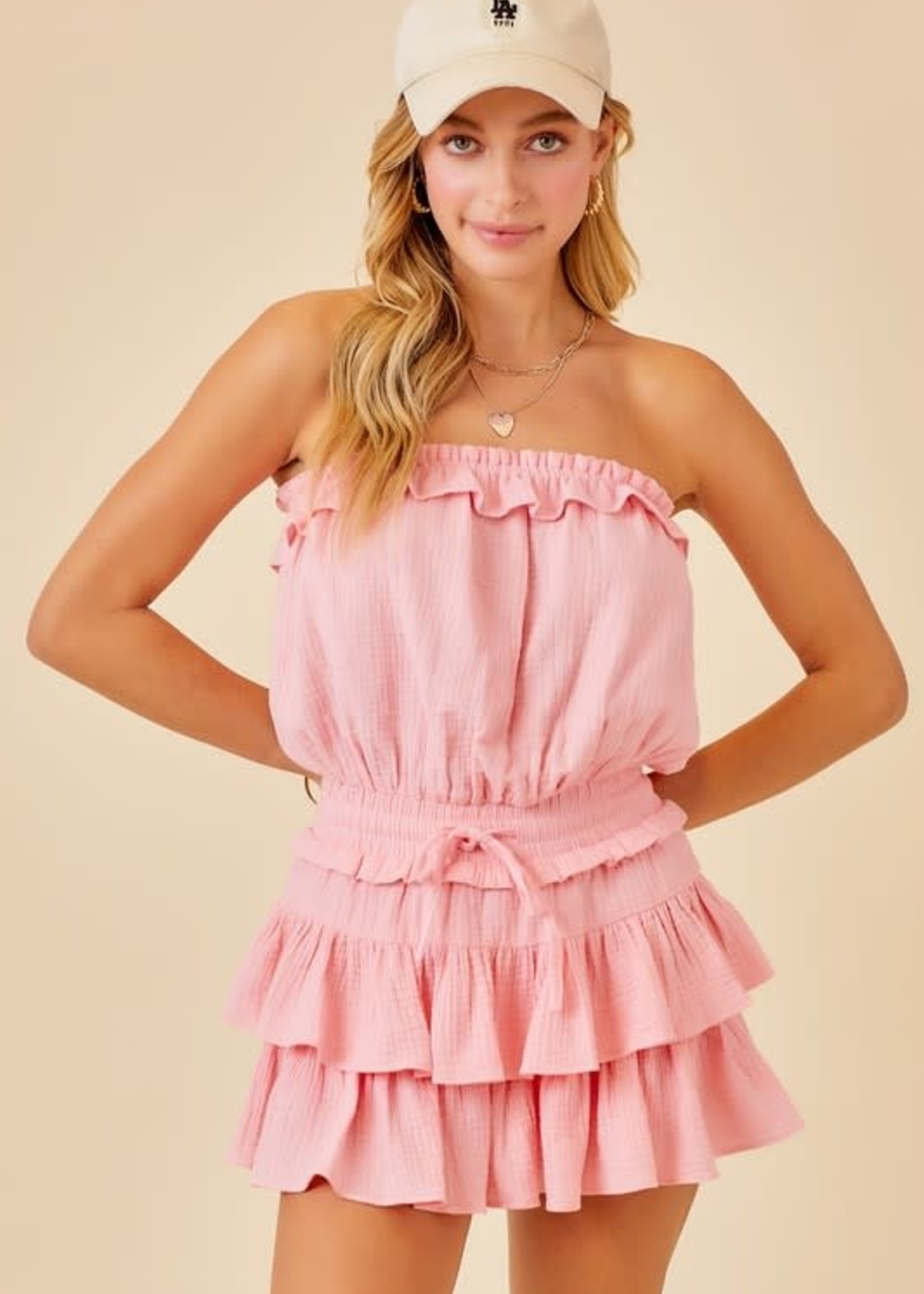 Ruffle Romper ( 7 Colors)