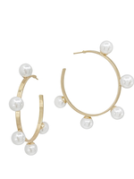 Pearl Hoops