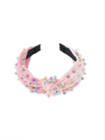 Pink Confetti Headband