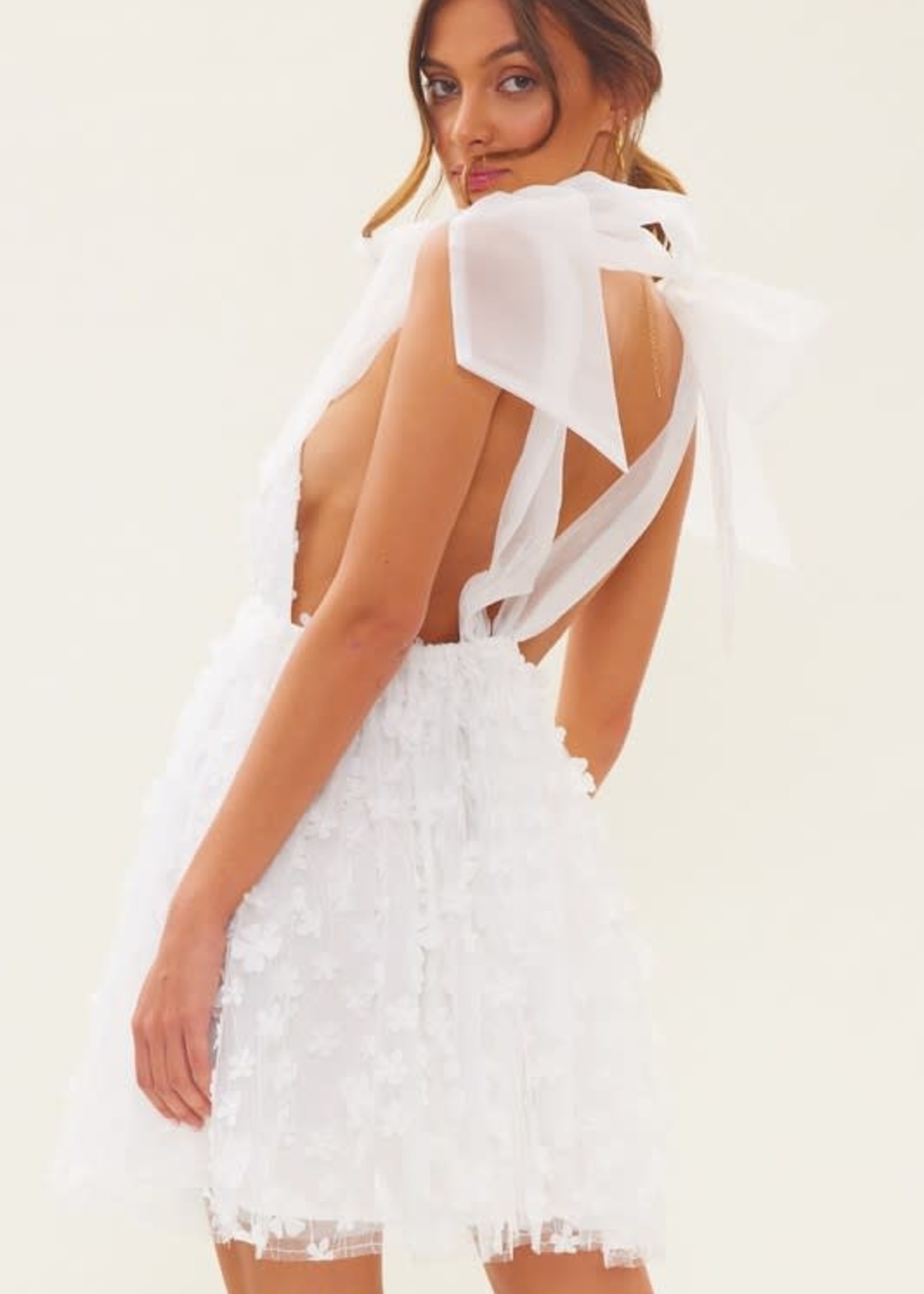 Dreamy White Floral Dress