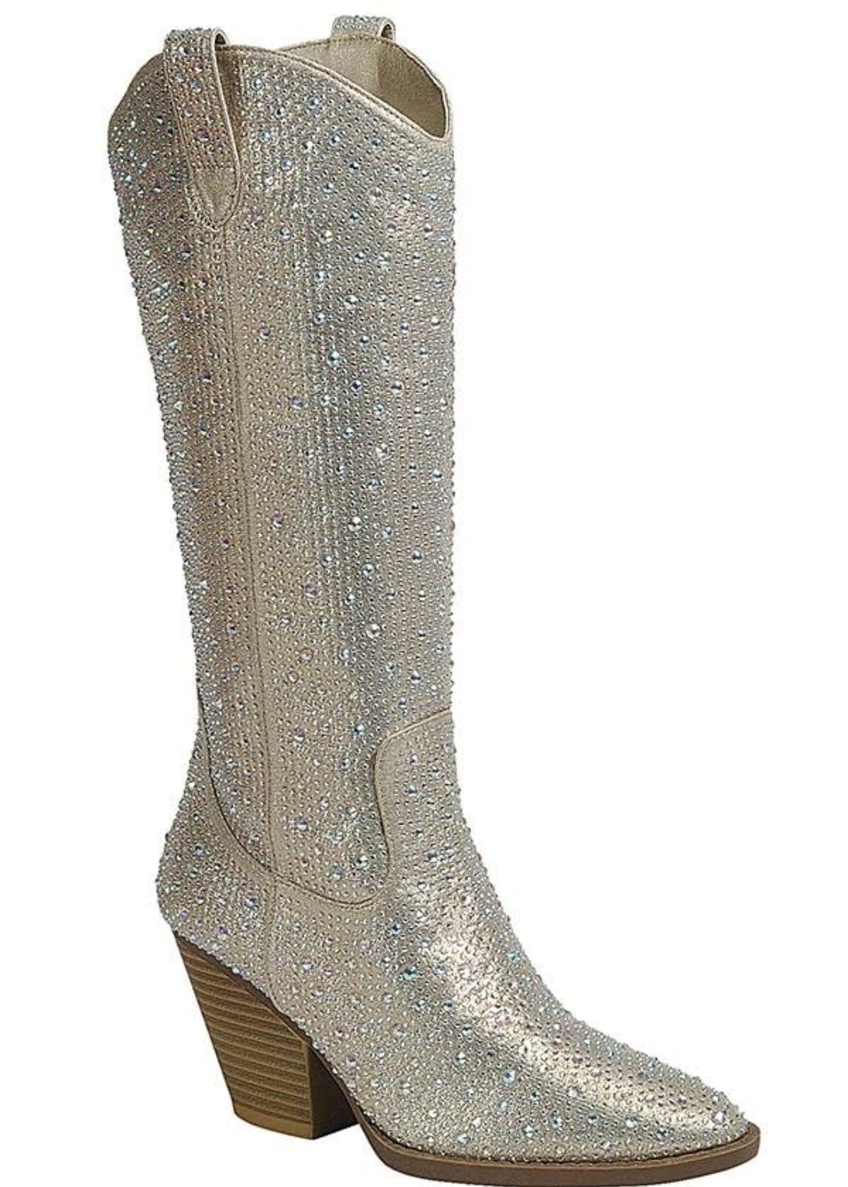 Sparkle Champagne Boots