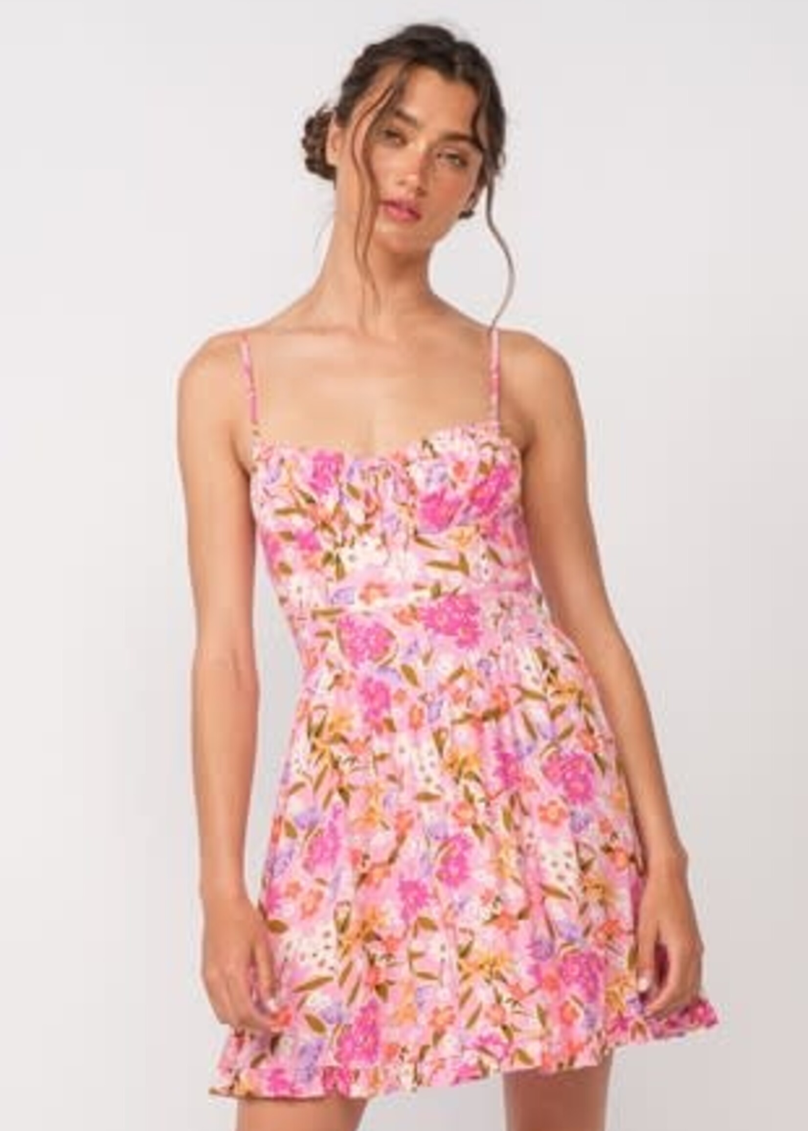 Summer Garden Pink Dress