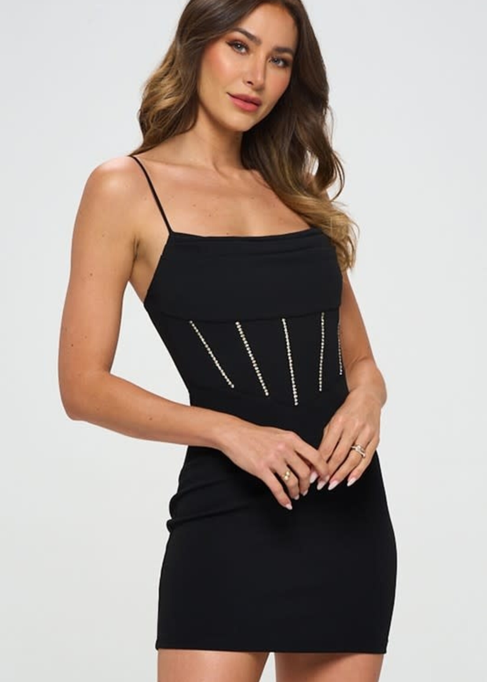 Touch Of Sparkle Corset LBD