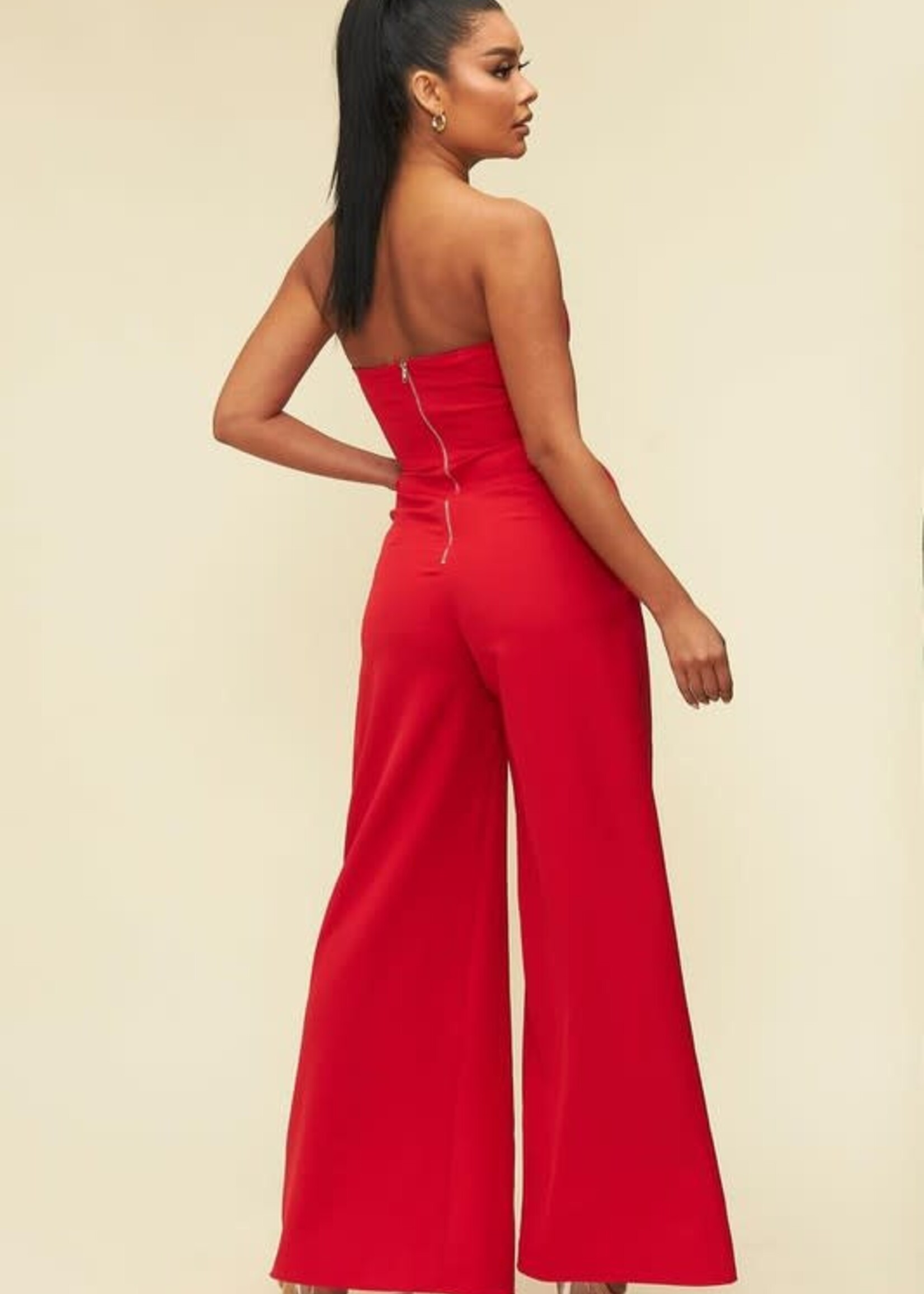 Fabulous Red Jumpsuit