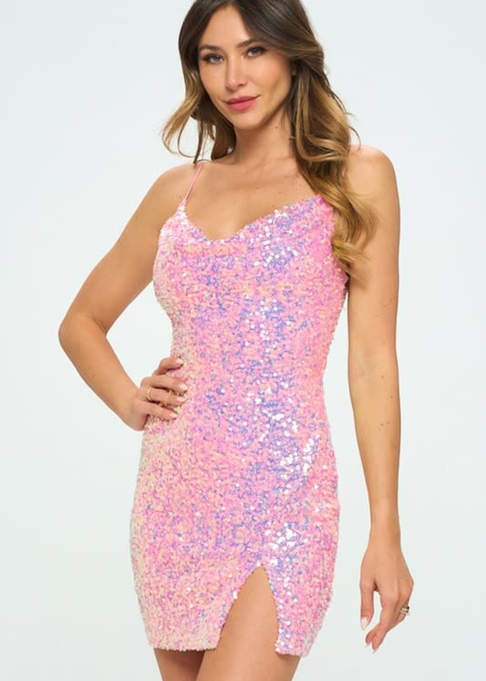 Shine On Sequin Dress (2 Colors)