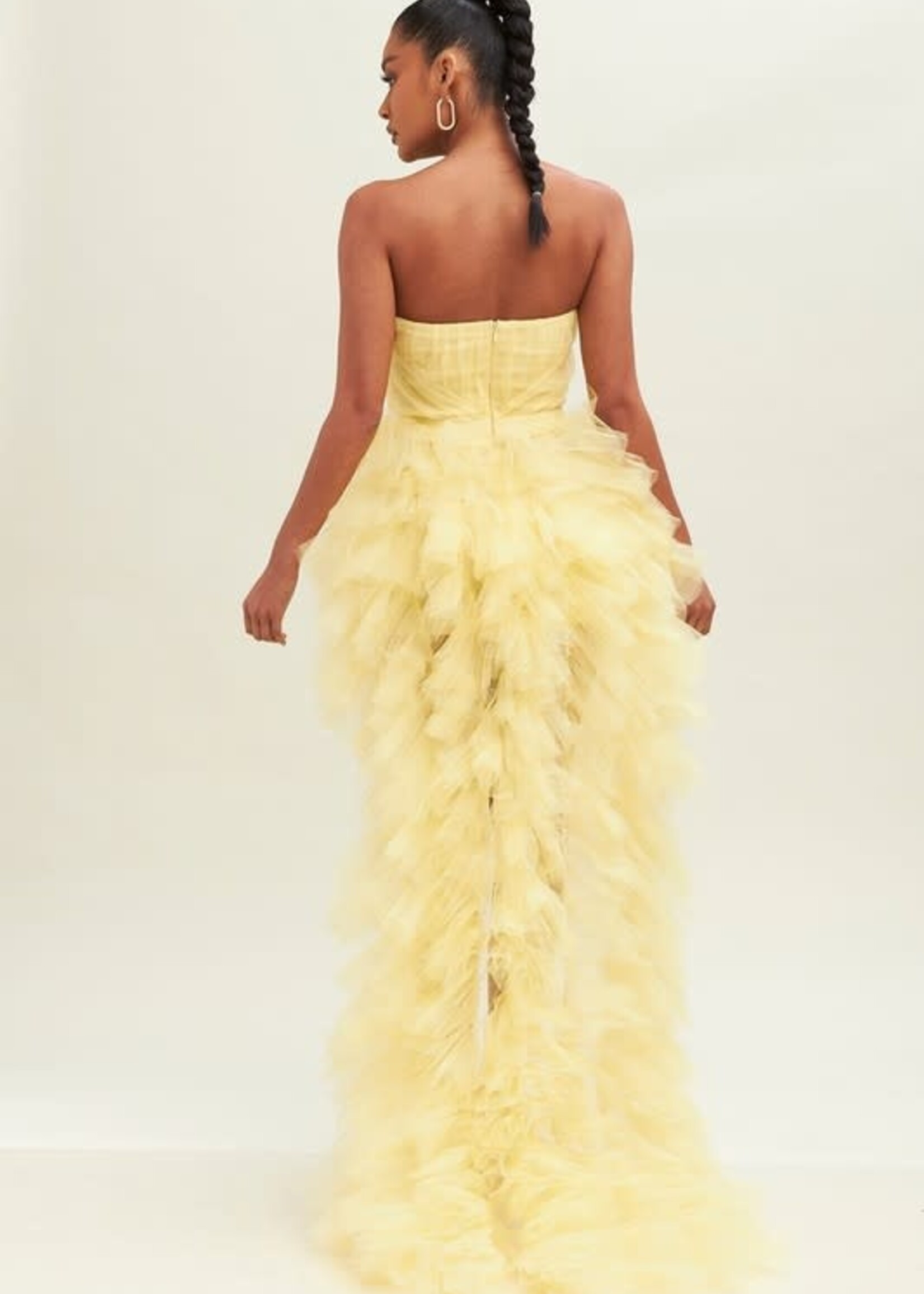 Magical Moment Yellow Tulle Dress