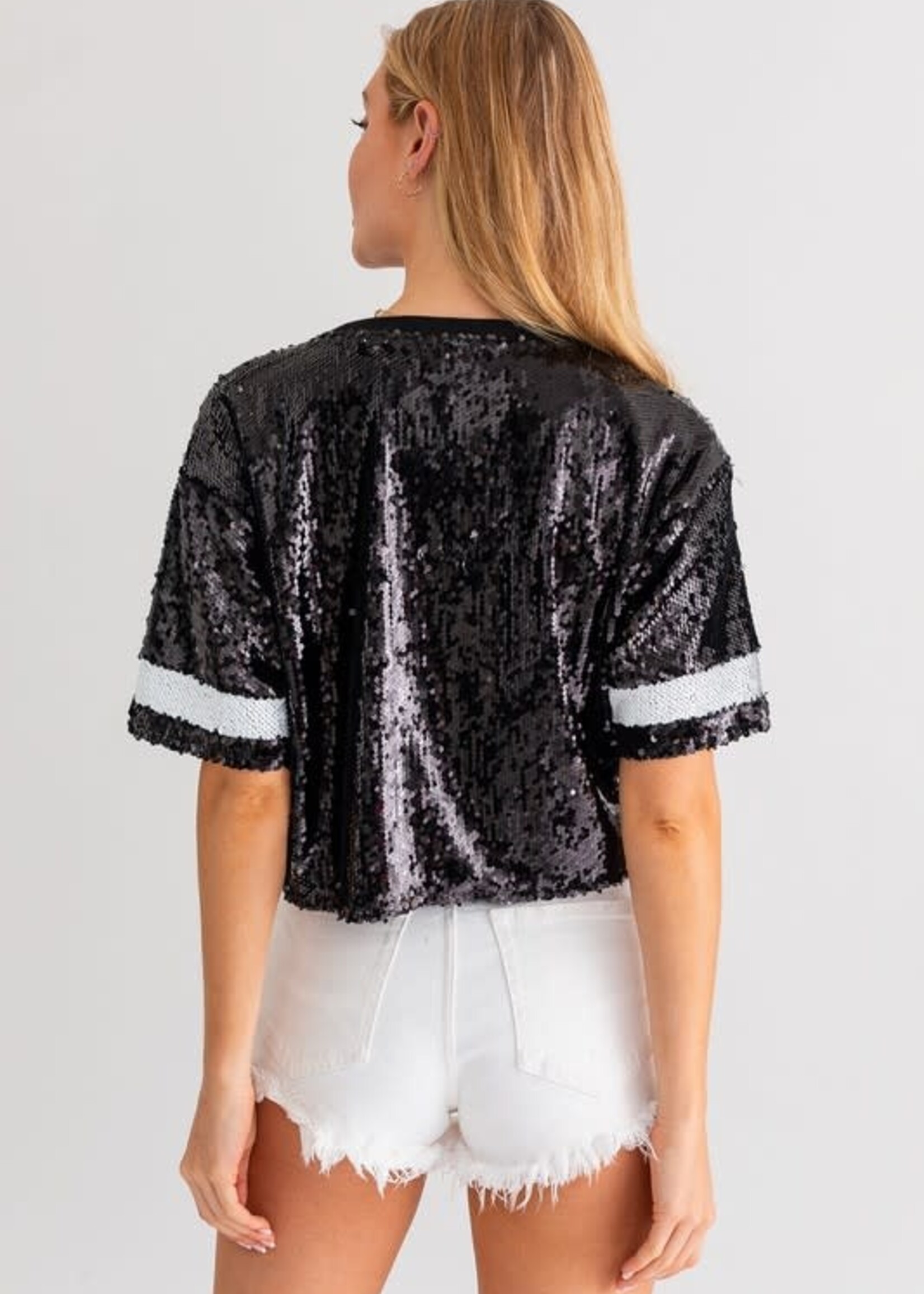 Sequin Game Day Top (3 Colors)