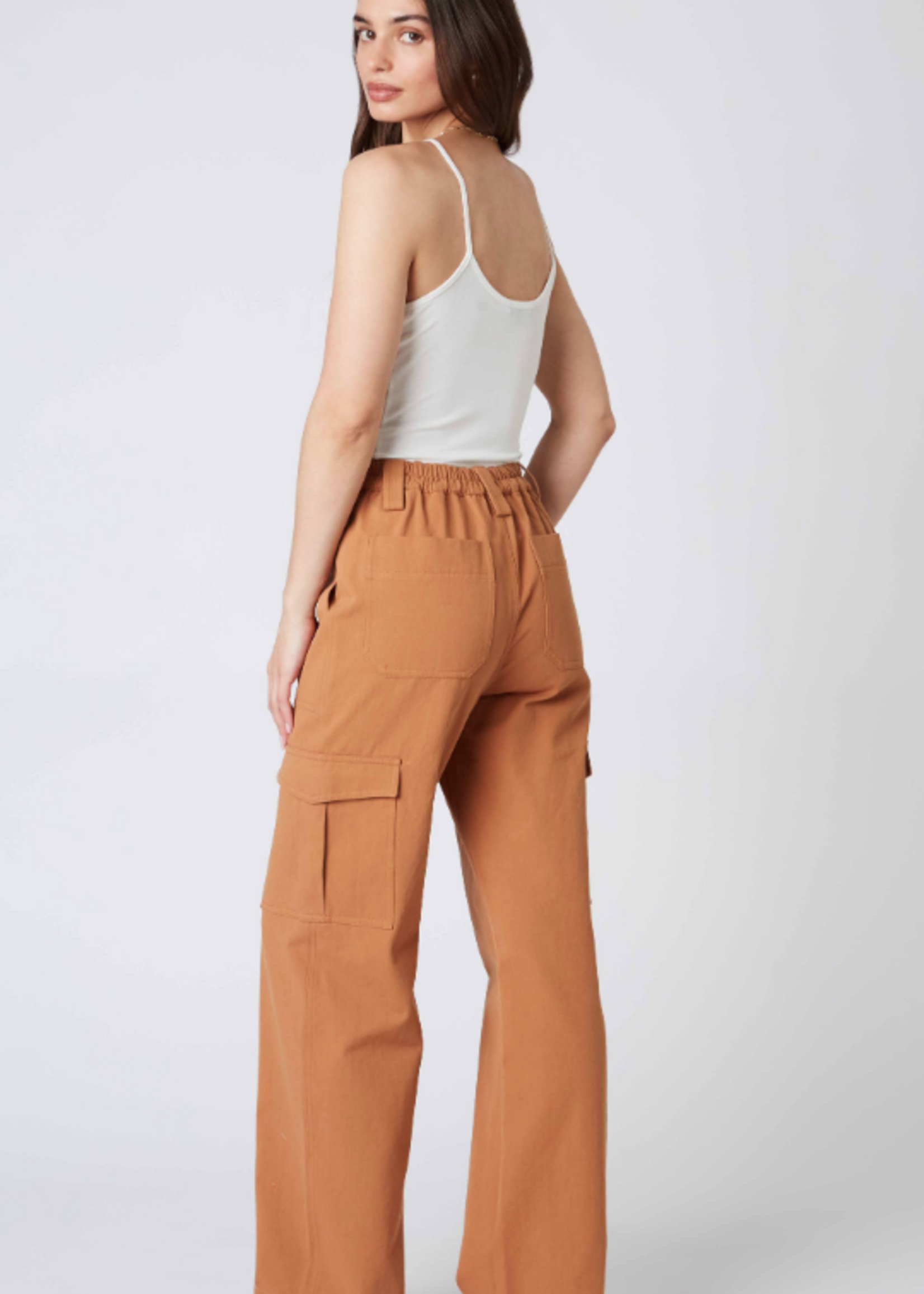 High Waist Cargo Pants (4 Colors)