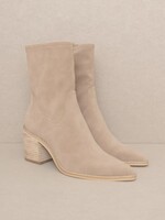 Kick It Taupe Suede Boot