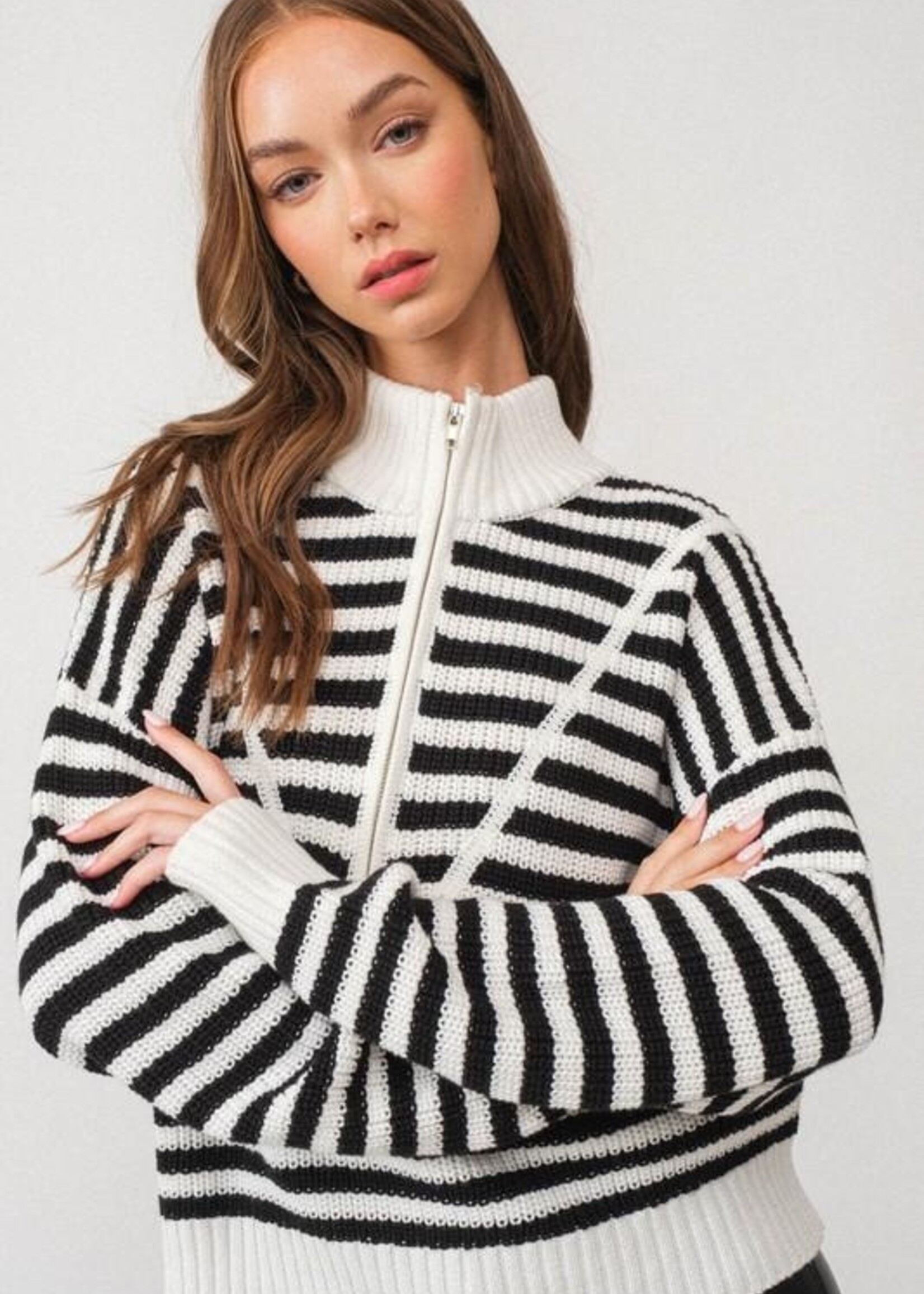 Stripe On It Sweater