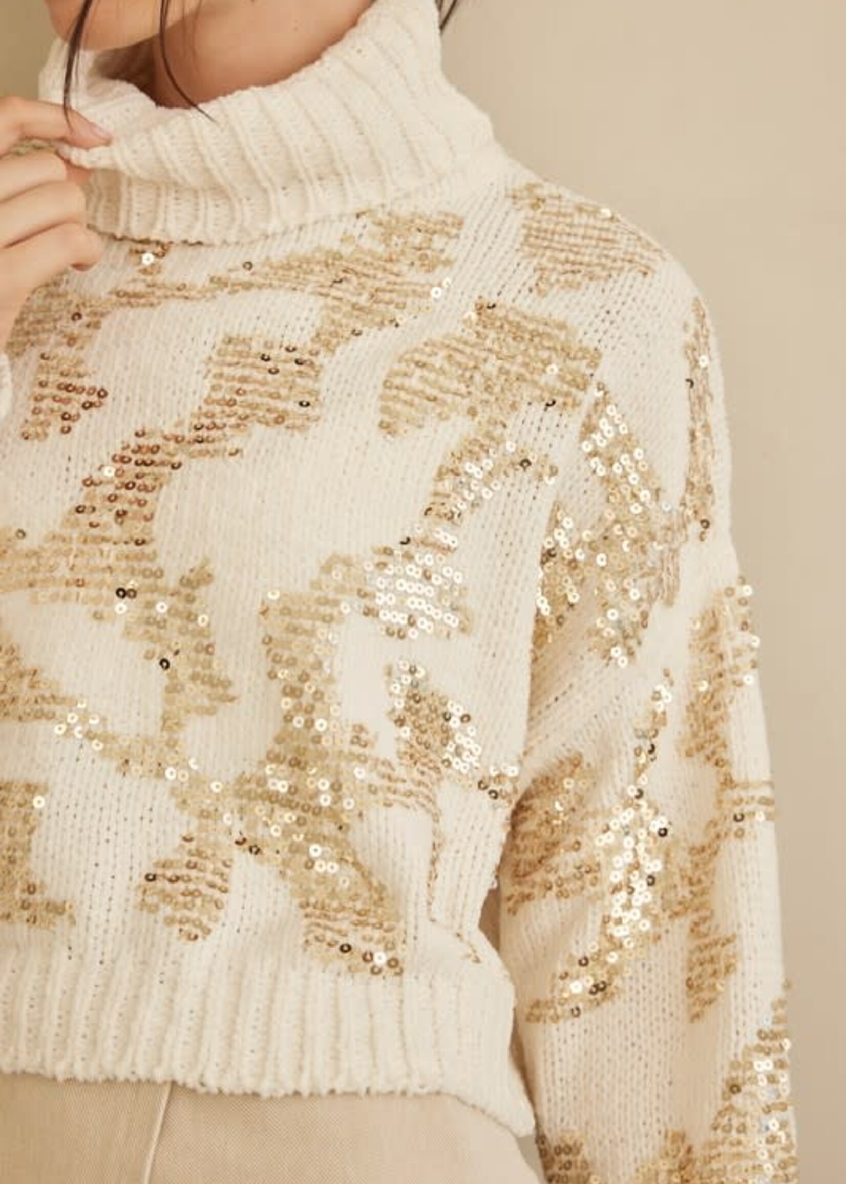 Sequin Party Sweater