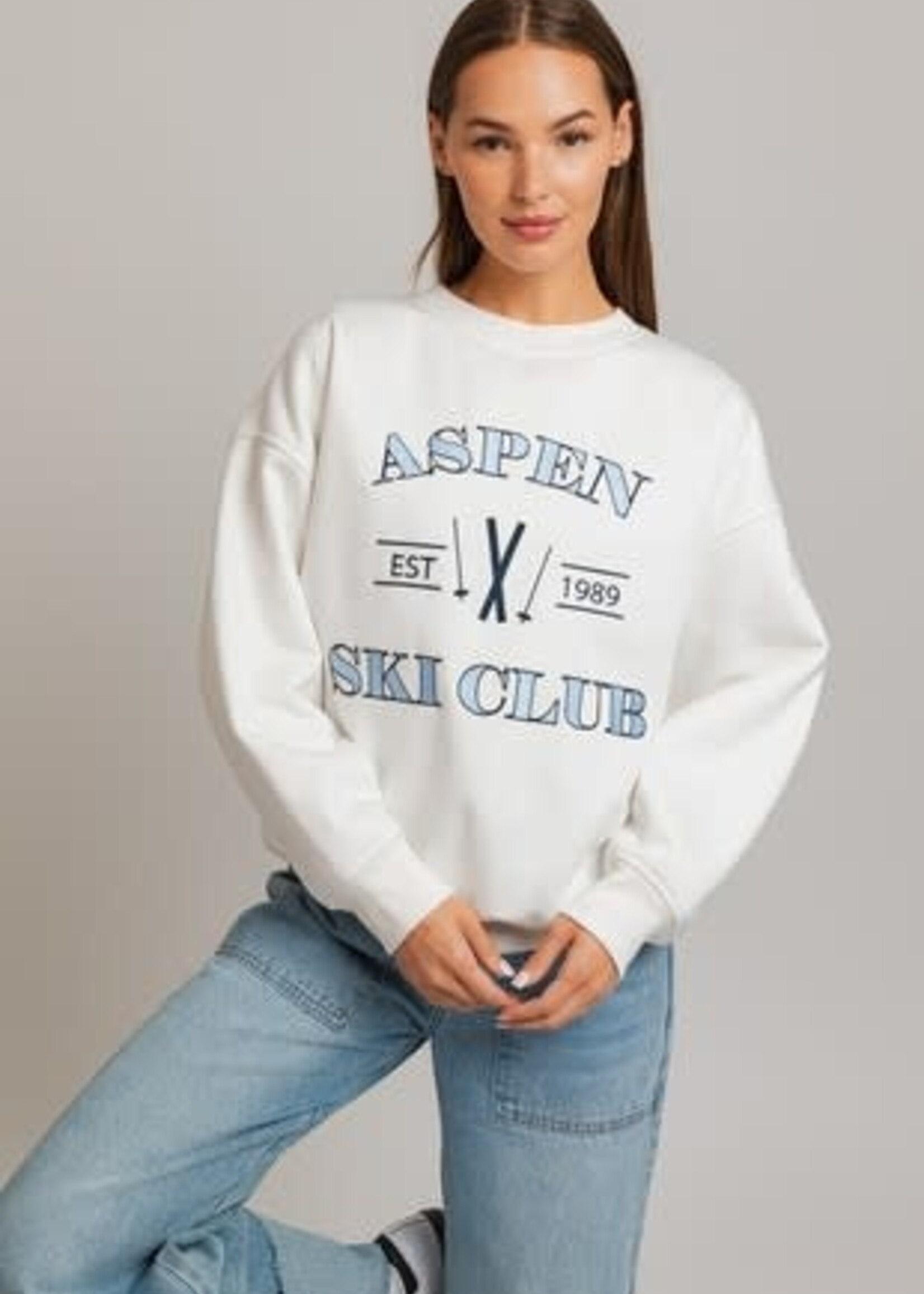Ski Club Fleece Sweatshirt