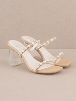 Pearl Details Heel (2 Colors)