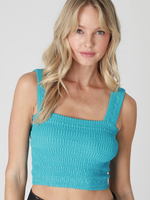 Spring 2024 Textured Bra Top (5 Colors)
