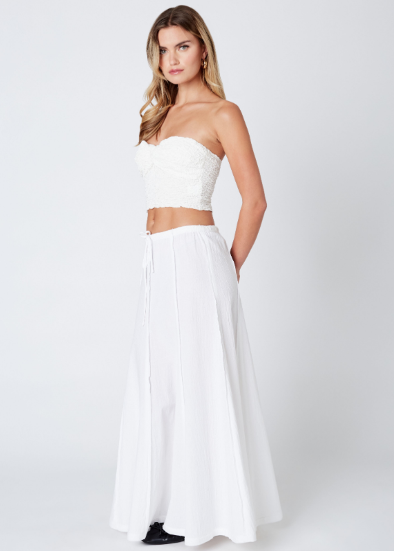 White Maxi Skirt