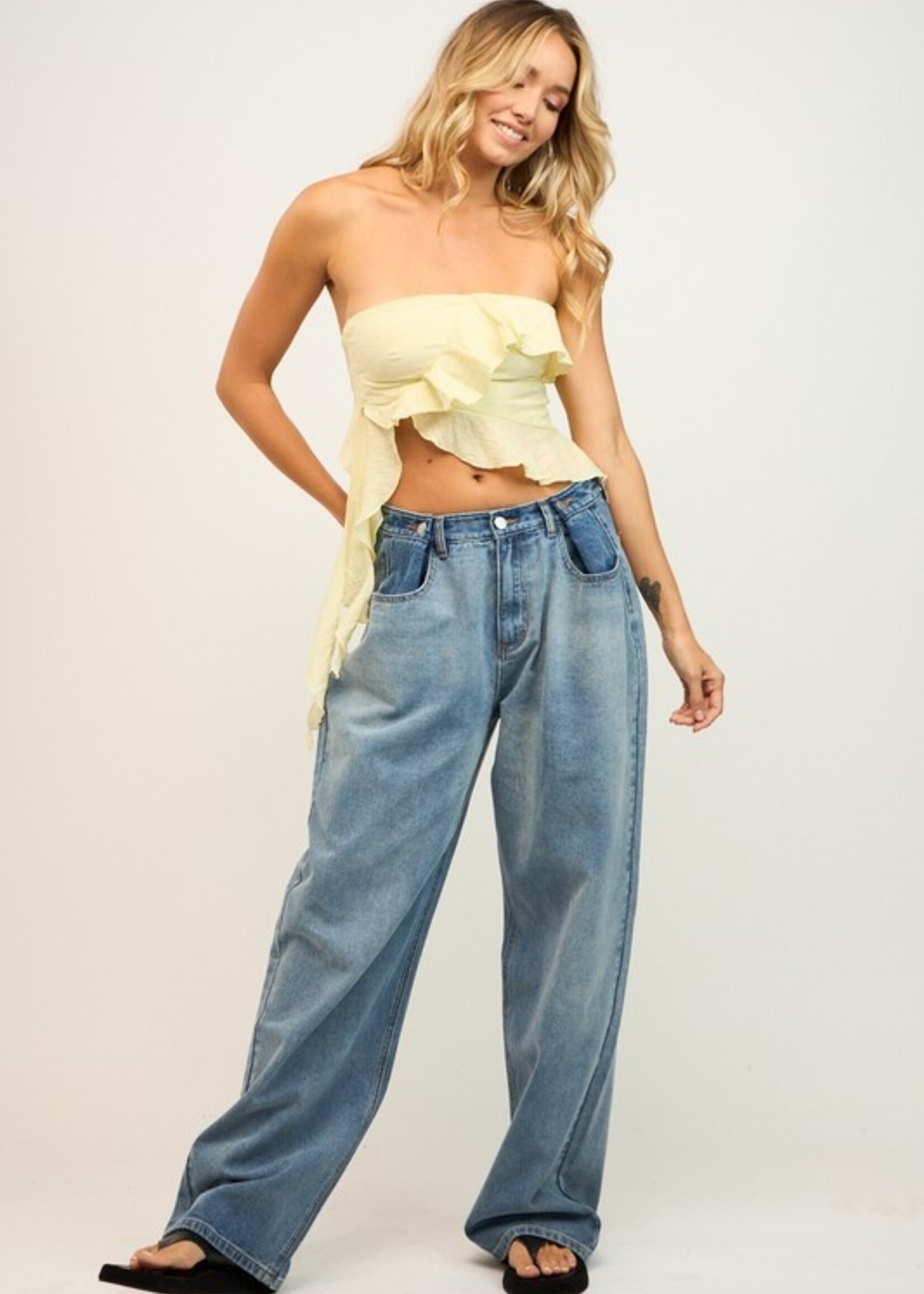 Ruffle Up Top (3 Colors)