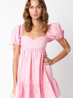 Pretty Pink Baby Doll Dress