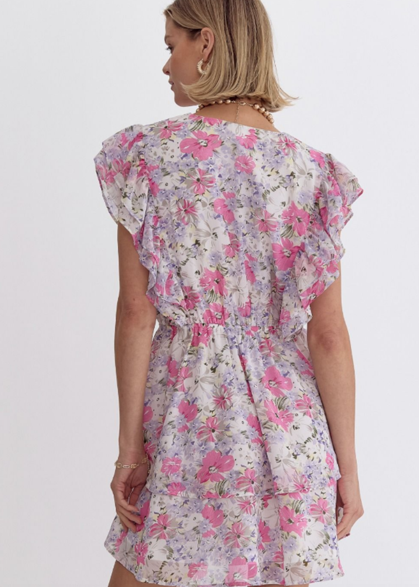 Spring this Way Floral Dress