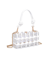 Mavis Clear/White Bag