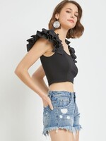 Ruffle Into Spring Top (2 Colors)