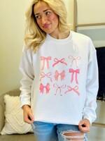 Pink Bow Sweatshirt