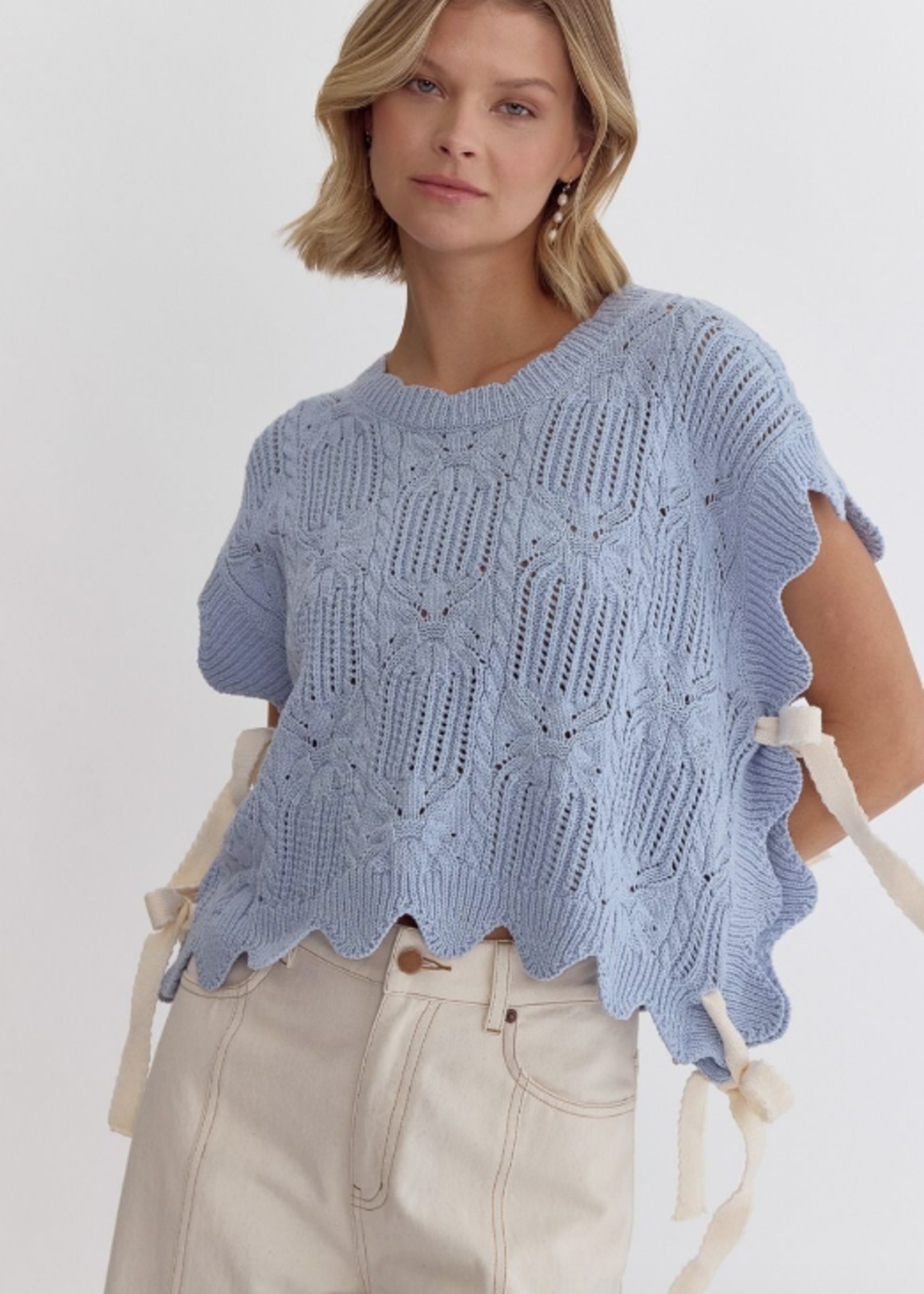 Crochet Bow Top (2 Colors)