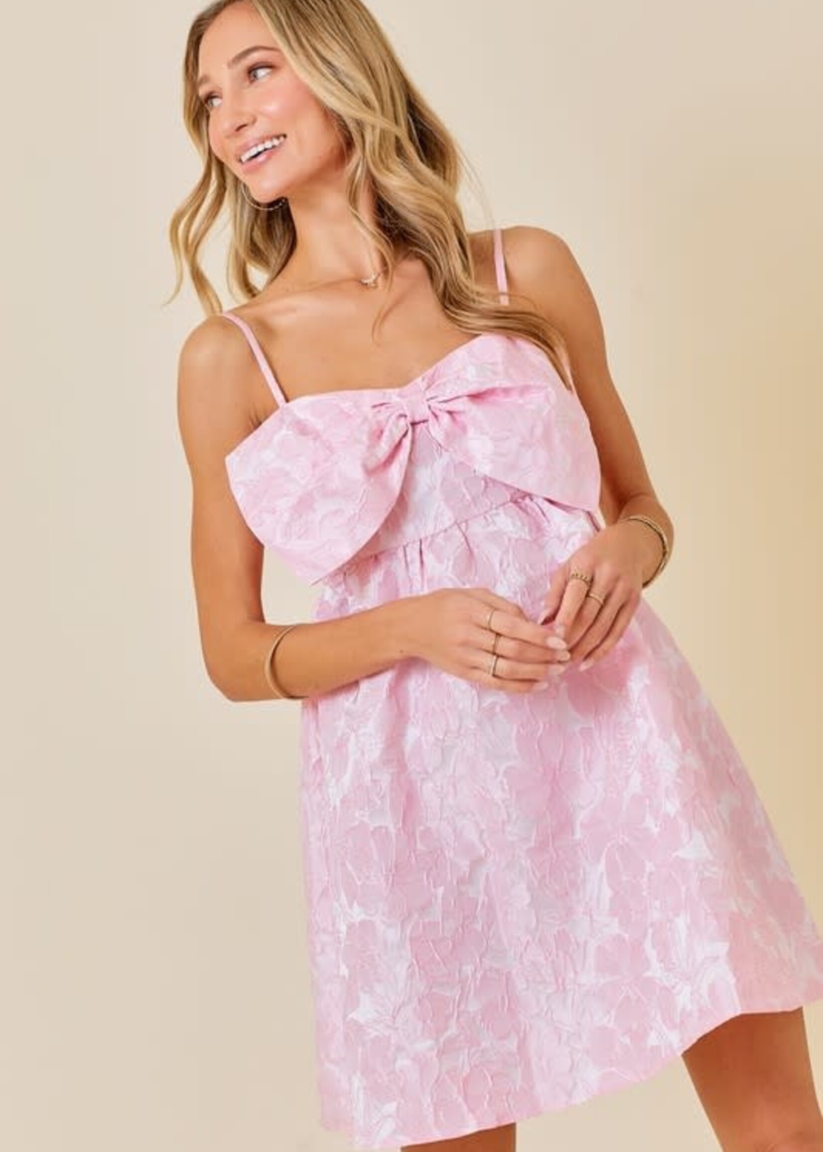 Pretty Pink Bow Dress