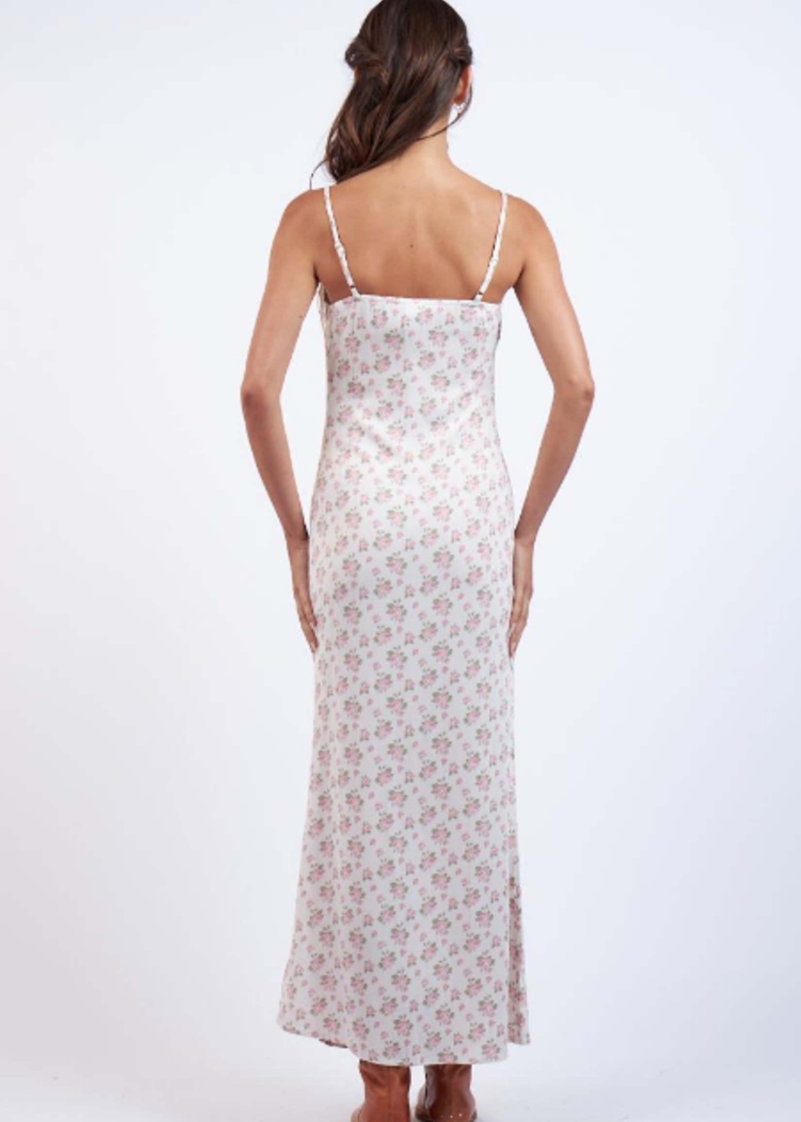 English Summer Garden Maxi Dress