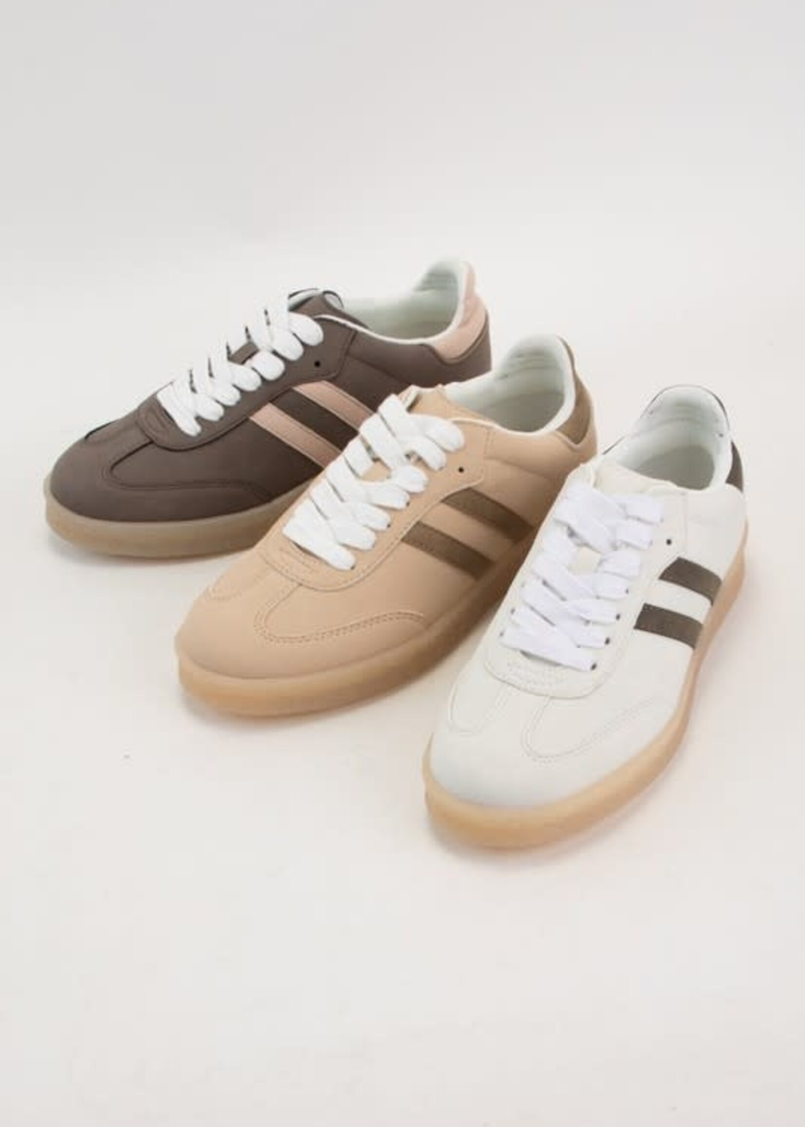 My Way Stripe Sneakers (2 Colors)