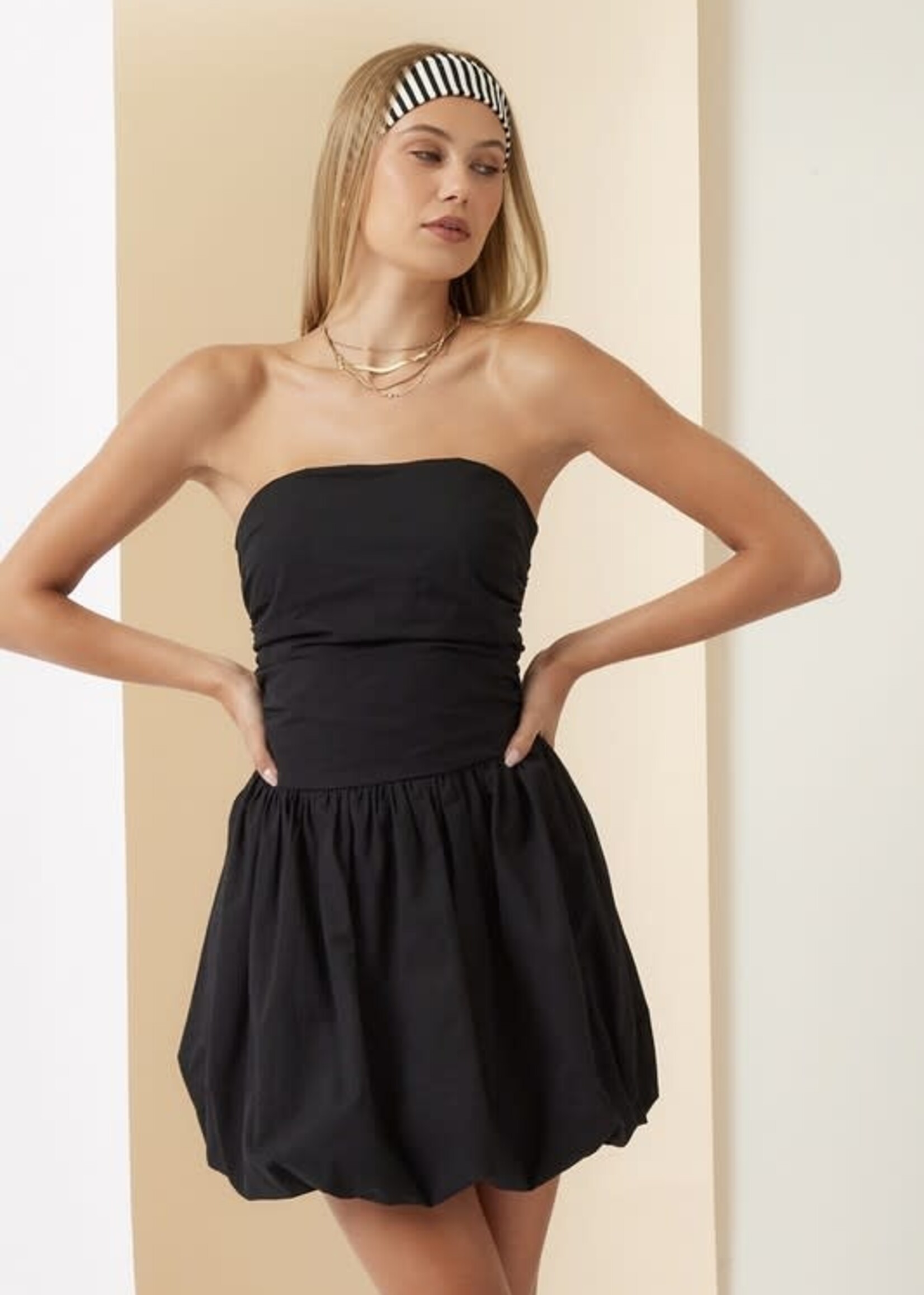 Right One Bubble Hem Dress (3 Colors)