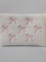 Cute Little Sherpa Bow Bag