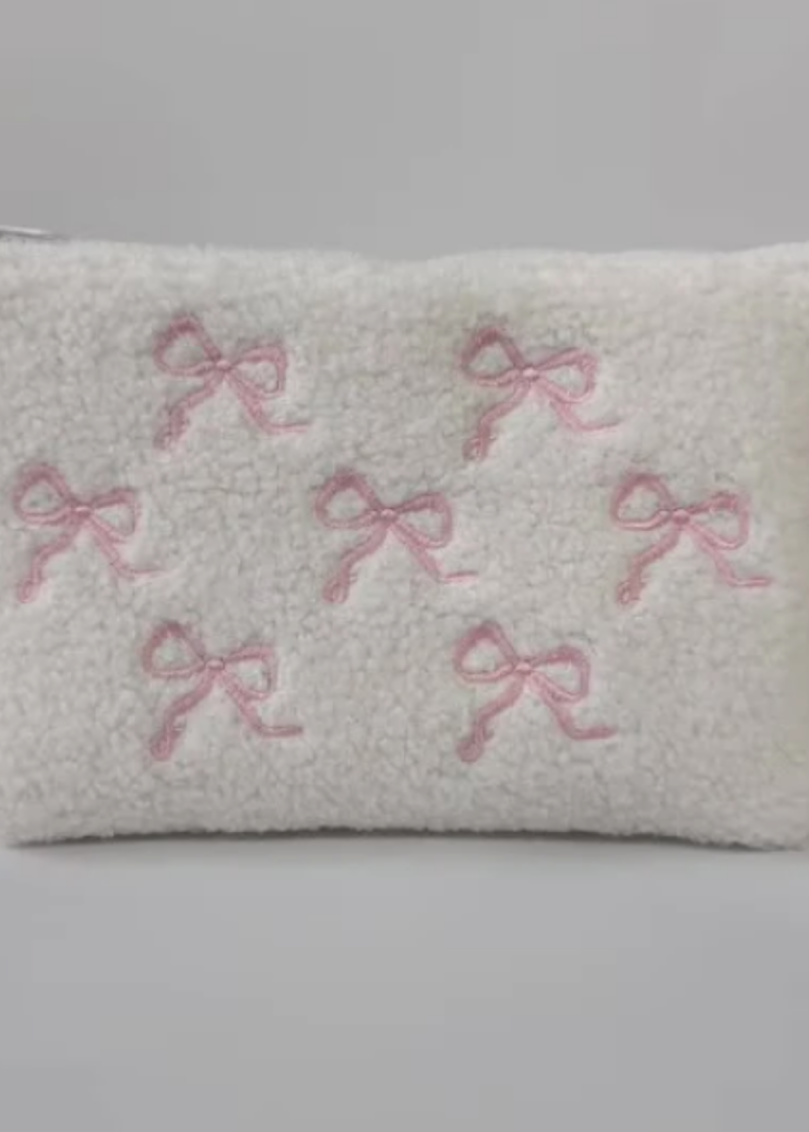 Cute Little Sherpa Bow Bag