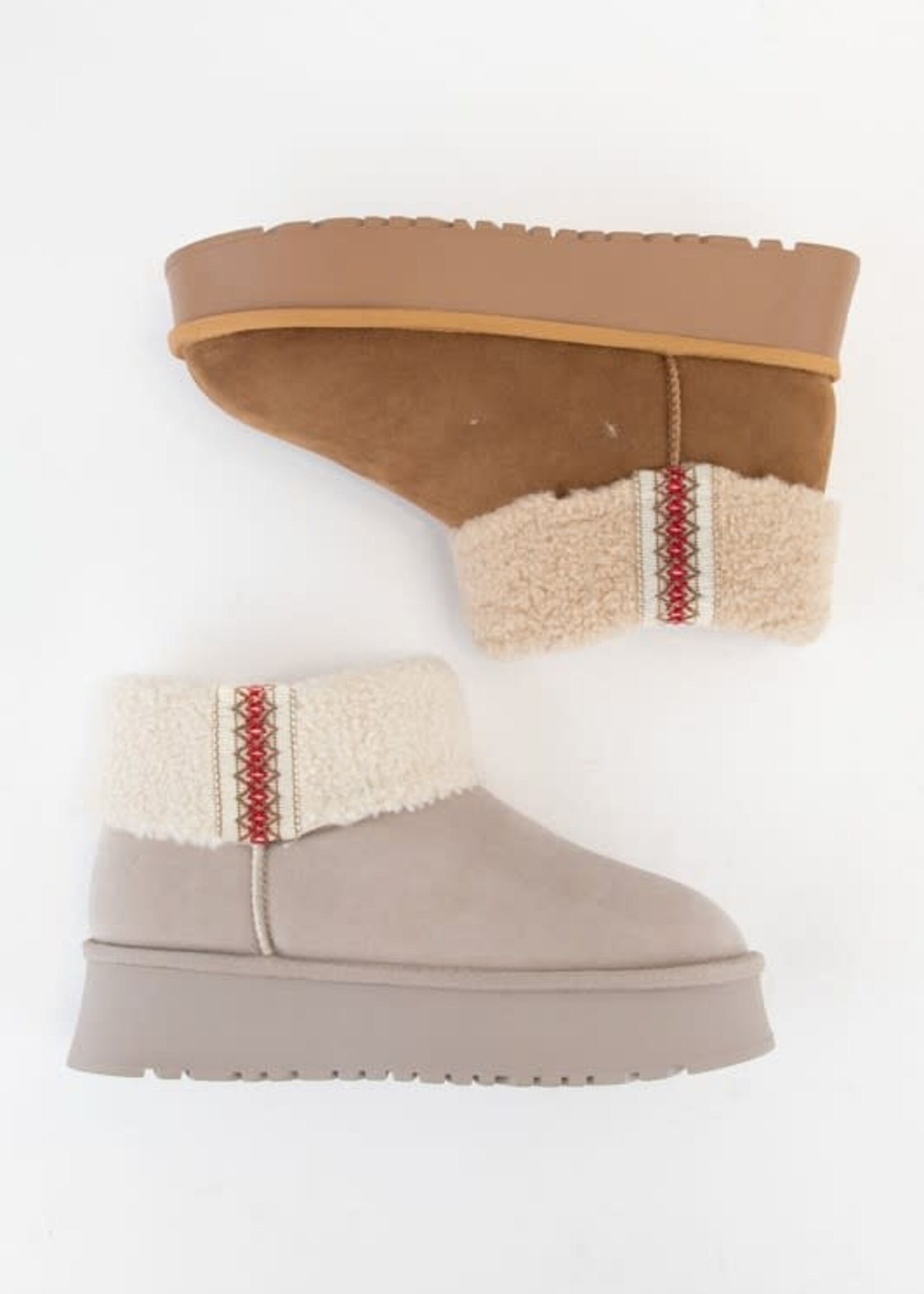 Sherpa Detail Platform Boot (2 Colors)