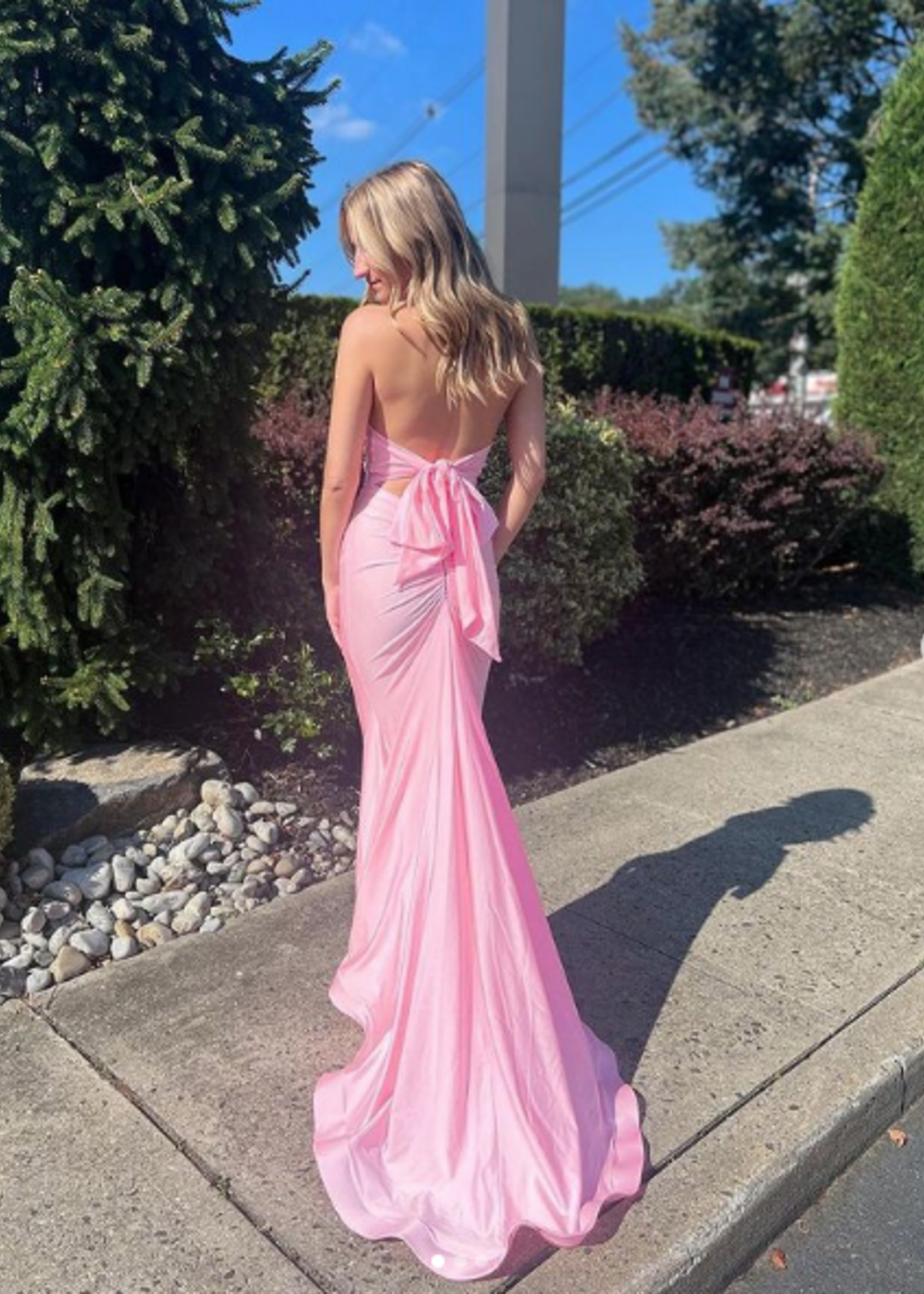 Beautiful Back Bow Formal (100 Colors)