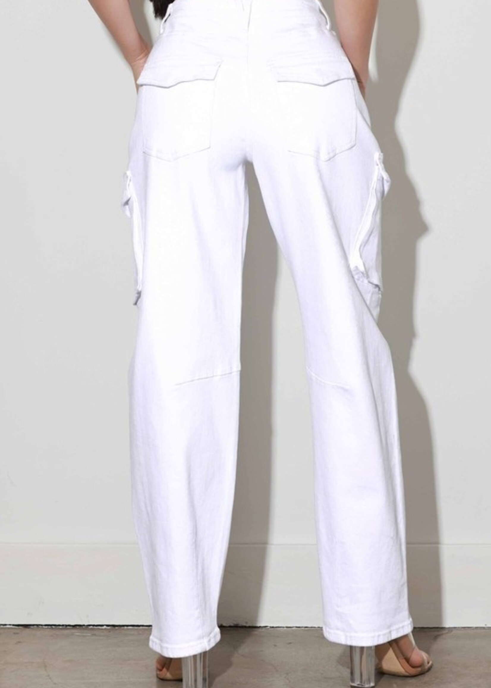 Barrell Cargo White Denim