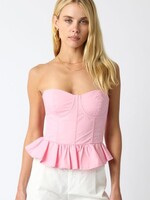 Pretty Peplum Top (5 Colors)