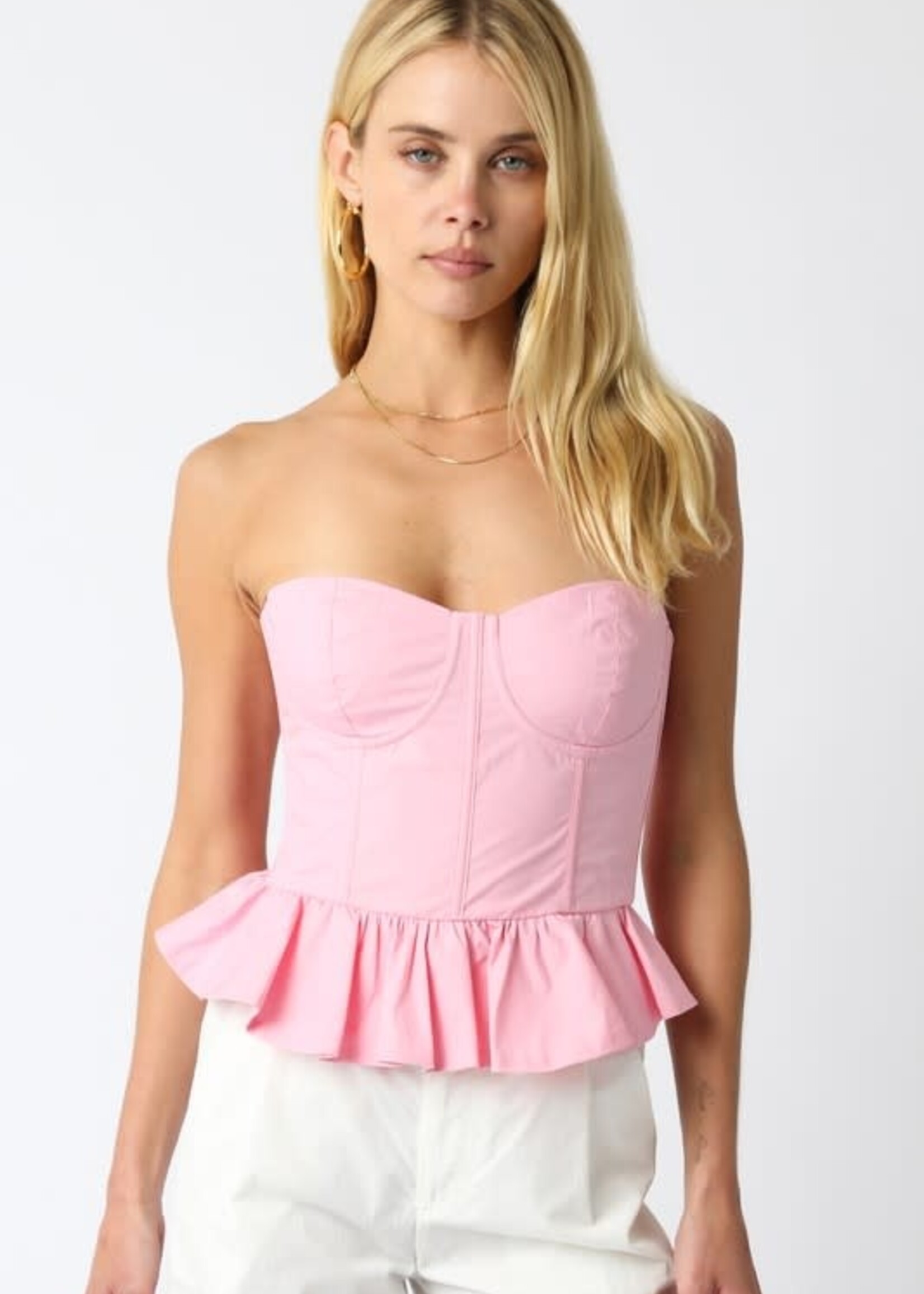 Pretty Peplum Top (5 Colors)