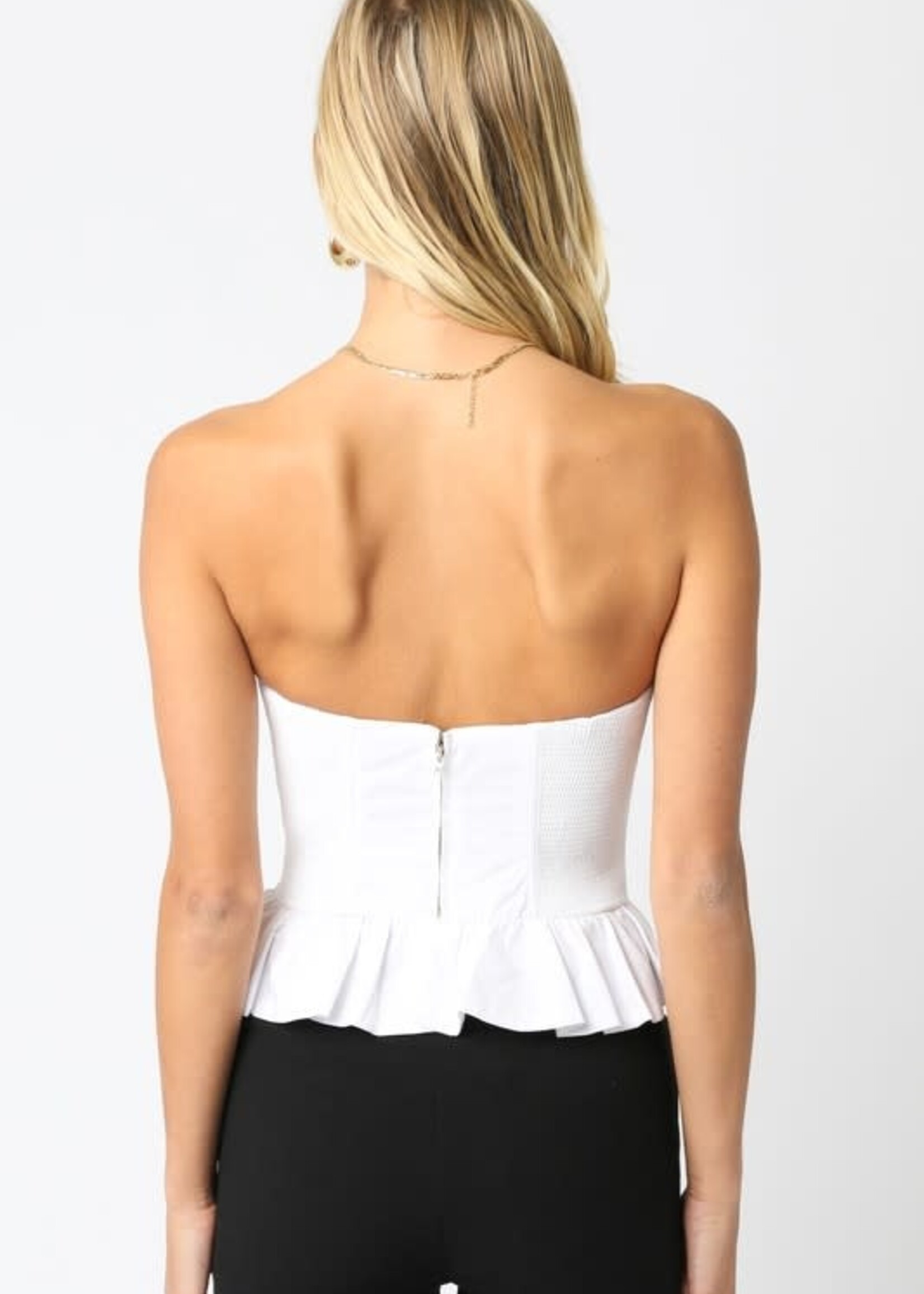 Pretty Peplum Top (5 Colors)