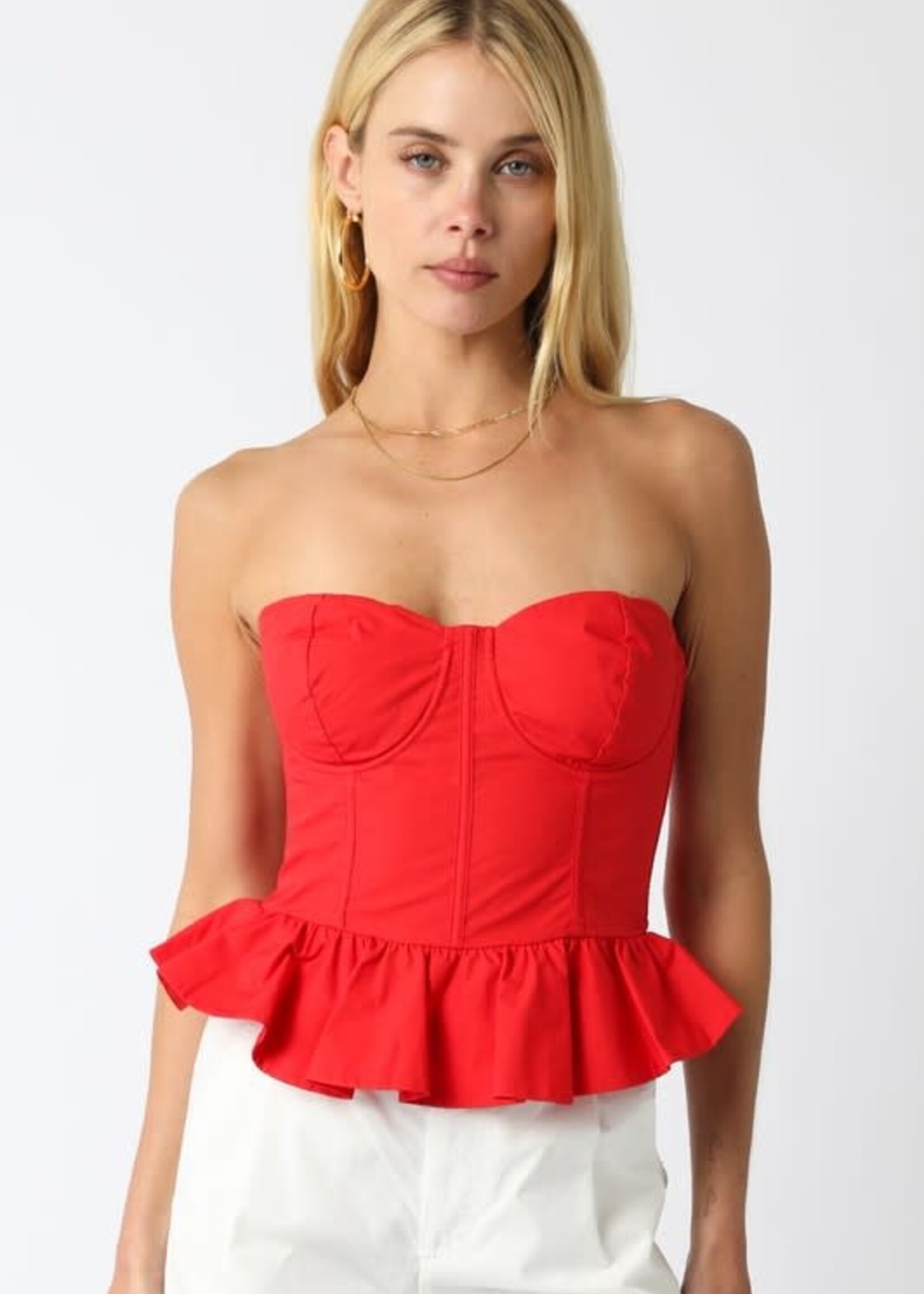 Pretty Peplum Top (5 Colors)