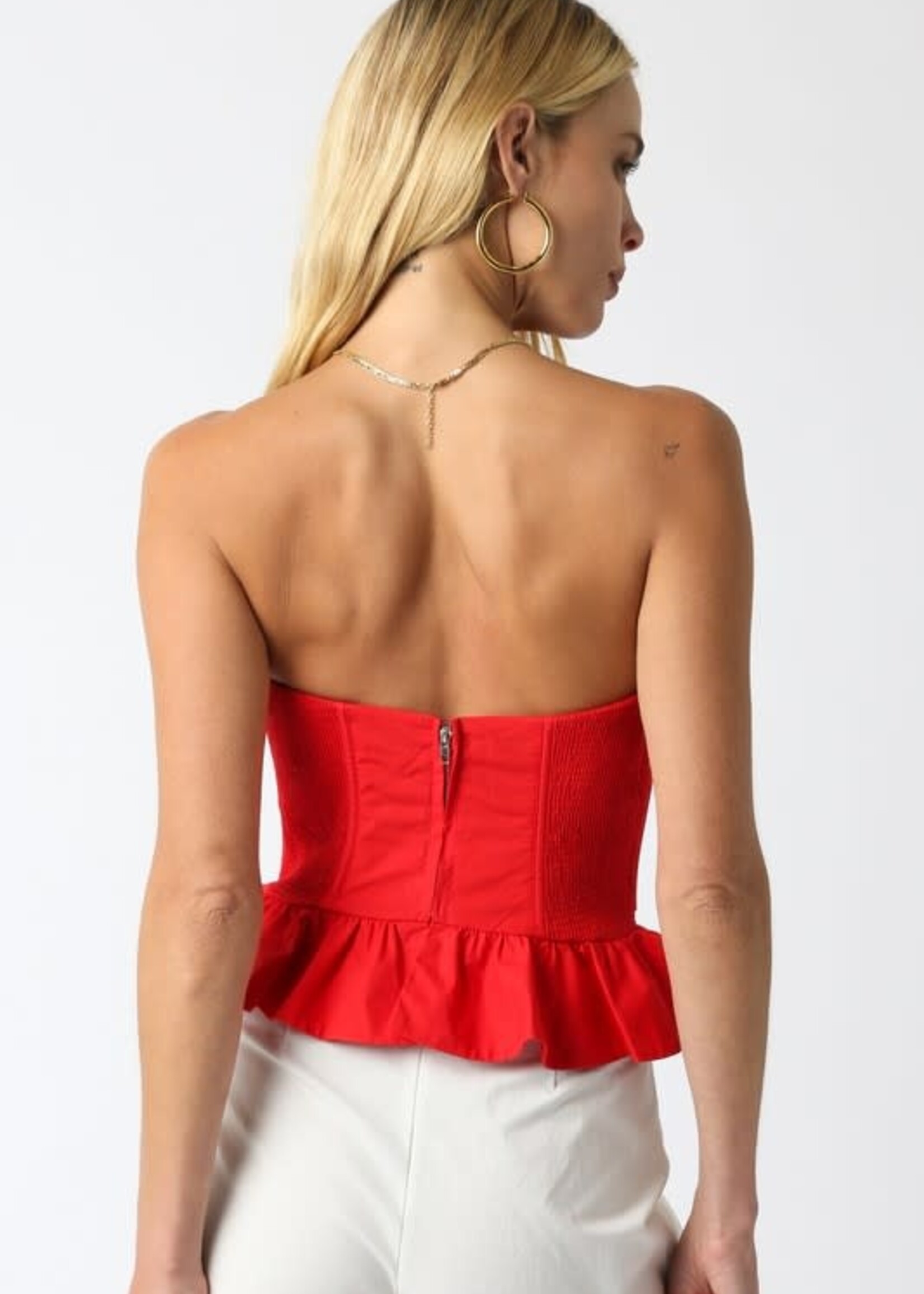 Pretty Peplum Top (5 Colors)