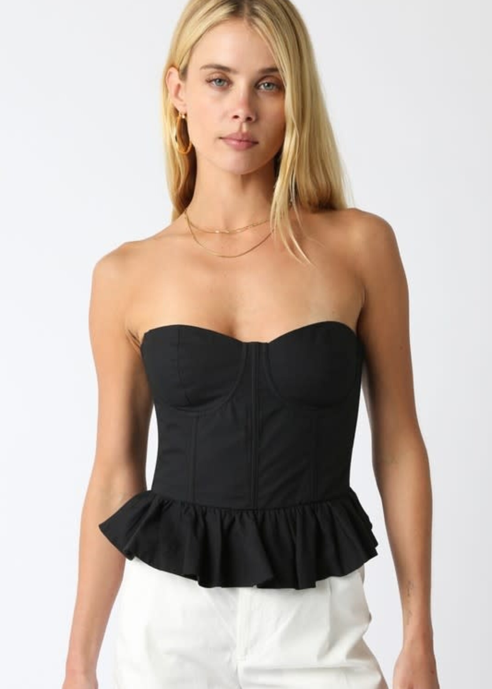 Pretty Peplum Top (5 Colors)